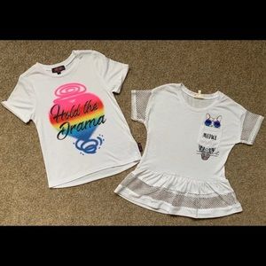 Girls Shirt Bundle Size 7/8